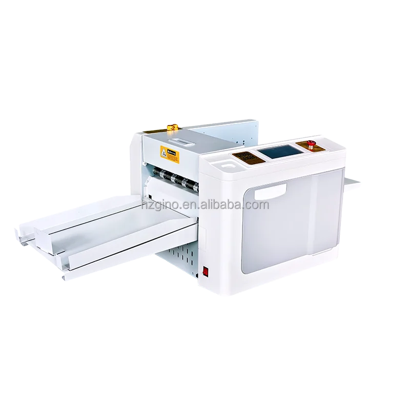

New Design Air Suction Automatic High Precision 330mm A3 A4 Paper Creasing Perforating Machine