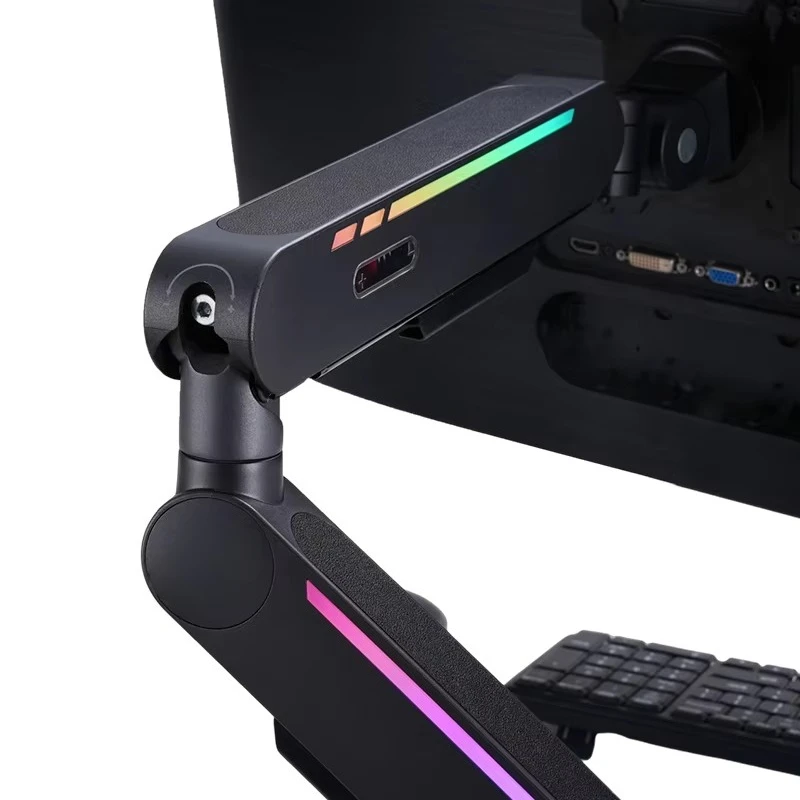 

Adjustable Gaming Microphone Scissor Arm Studio Podcast Boom Arm Bracket Bracket