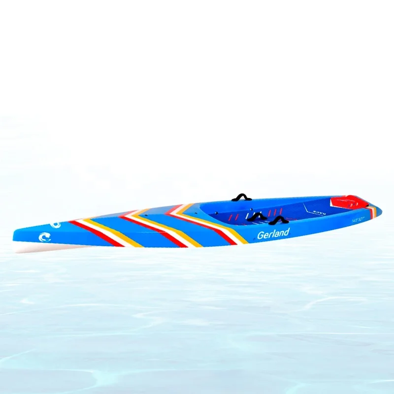 Customized Carbon Fiber 14' Racing SUP Board Fast Speed Stand up Paddleboard for Surfing Water Sports Enthusiasts