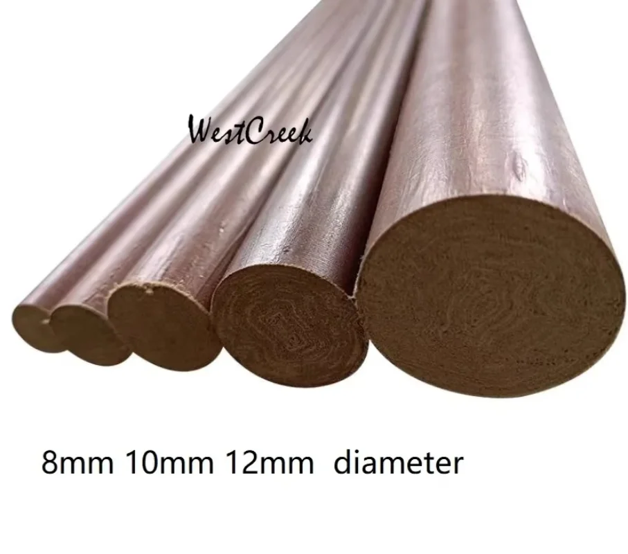 

WESTCREEK 8 мм, ламинированная ткань из фенольной смолы, бакелитовый стержень, изолированная электрическая деревянная палочка, изоляционный стержень, муслиновый стержень, изоляционный стержень