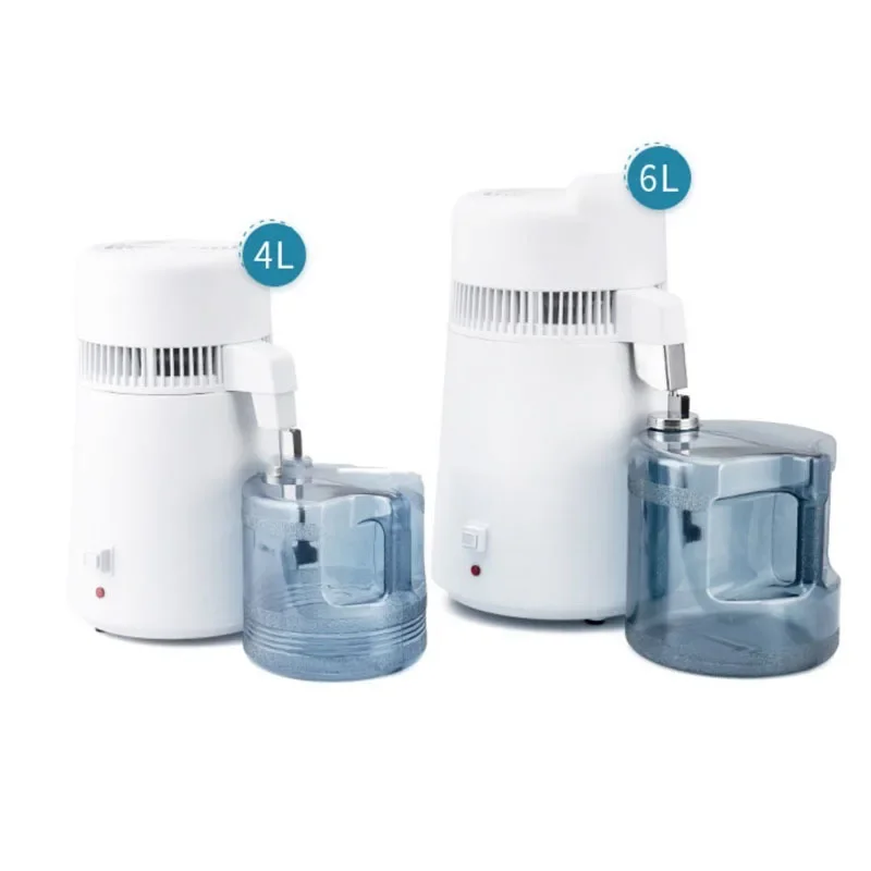 220V 700W 4L Water Distiller Purifier Filter Dispenser Heating Drinking Bottle Softener Stainless Distilled Water Machine