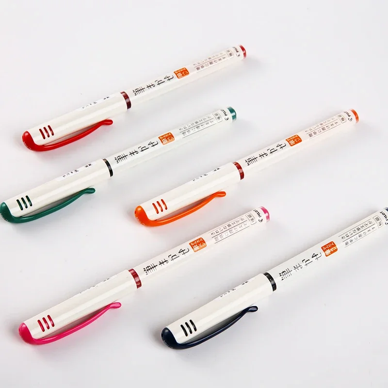 Japan PILOT SVFM-20EF Color Science Soft Brush Hand Drawn Calligraphy Soft Pen  Cute Stationary 1PCS