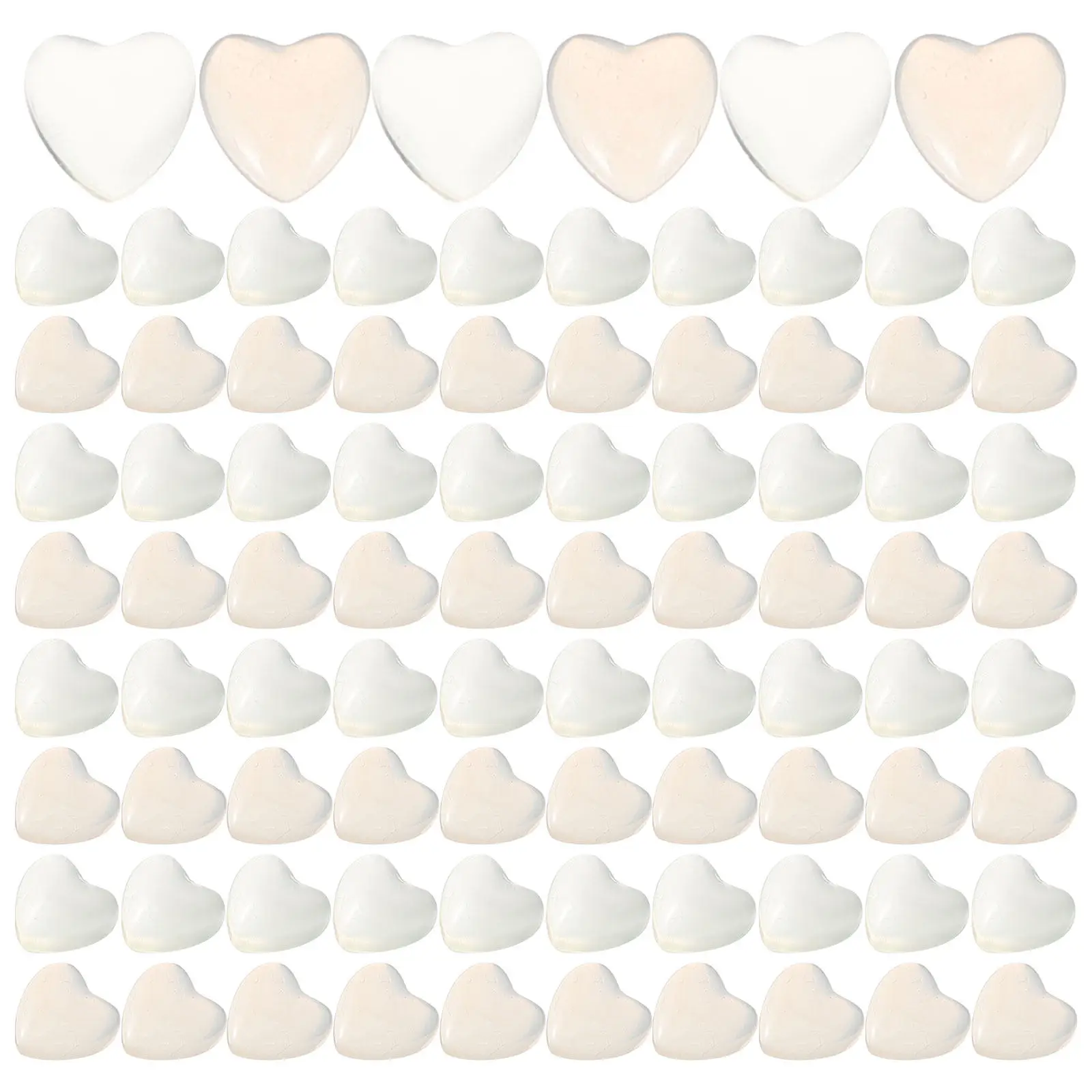 

100 шт. маленьких сердечек-шармов для ногтей, декор из смолы для маникюра, украшения для ногтей в виде сердечек, декор для маникюра