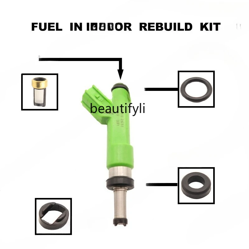 

Fuel injector overhaul package rubber ring filter
