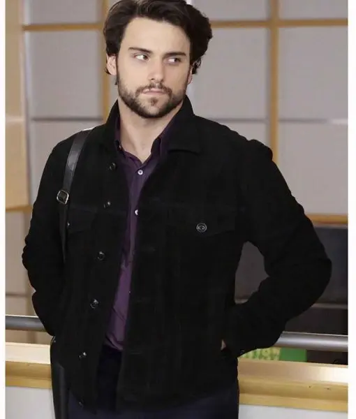 

YANGHAOYUSONG Homemade How to Get Away with Murder Jack Falahee Black Jacket Suitable For Autumn And Winter