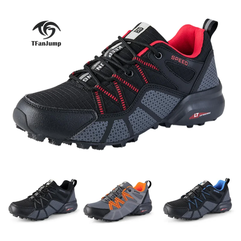 

TfanJump High-Quality Men's and Women's hiking Shoes With Rubber Soles,Suitable For Outdoor sports,Lightweight and Non-slip Work