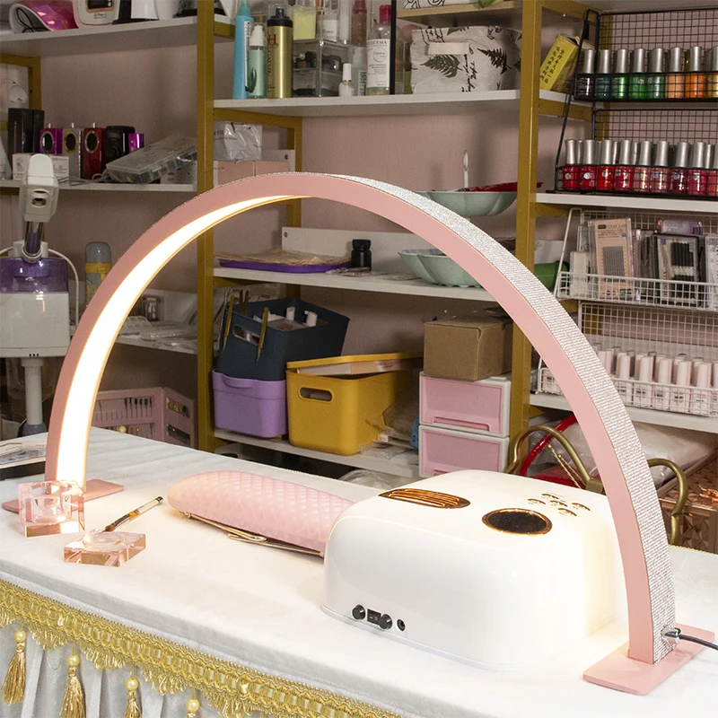 Lámpara de mesa led Profesional para manicura, herramientas de manicura europeas modernas, lámpara de escritorio para uñas, nueva moda