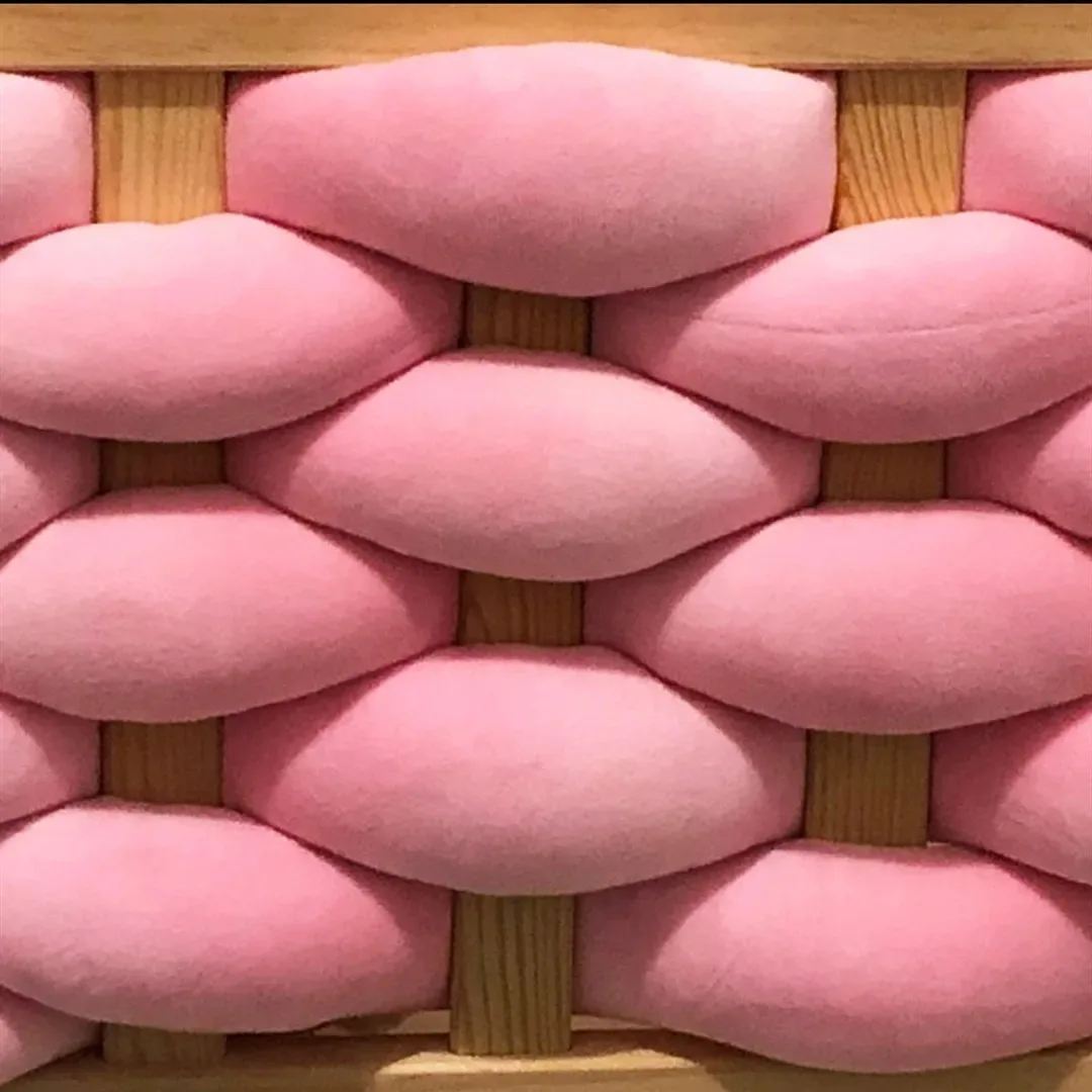 직조 침대 주변 어린이 침대 장식 배선 매뉴얼 DIY 울타리 충돌 방지 단일 가닥 5cm 튀긴 반죽 트위스트