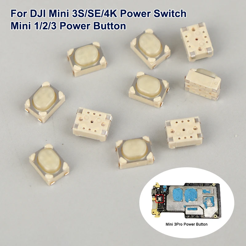 2/5/10Pcs Core Board Power Button 3S/SE/4K Power Switch Mini1 Mini2 Mini3 Button Accessories For Mini Series Core Board-F(x)
