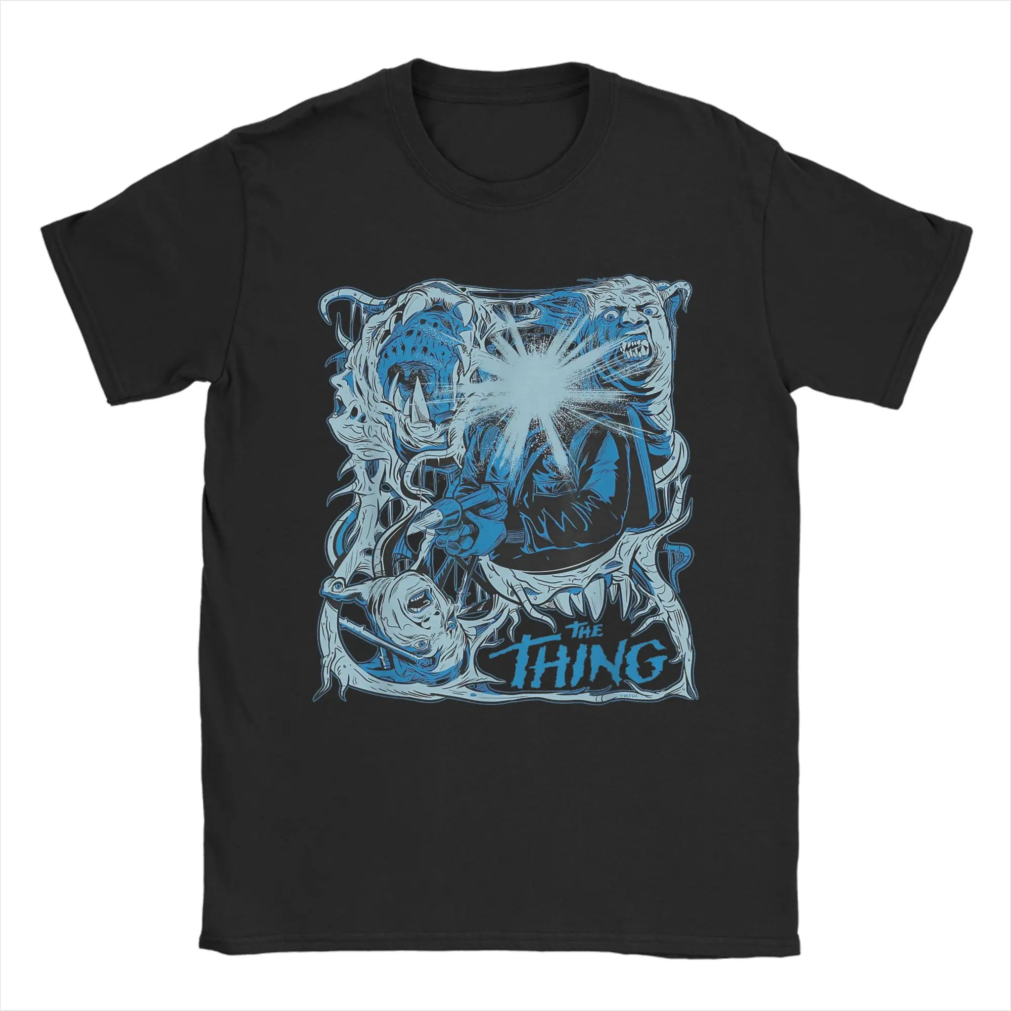 The Thing John Carpenter T Shirt Men's  100% Cotton Novelty T-Shirt Crew Neck  Tee Shirt Short Sleeve Clothing New Arrival