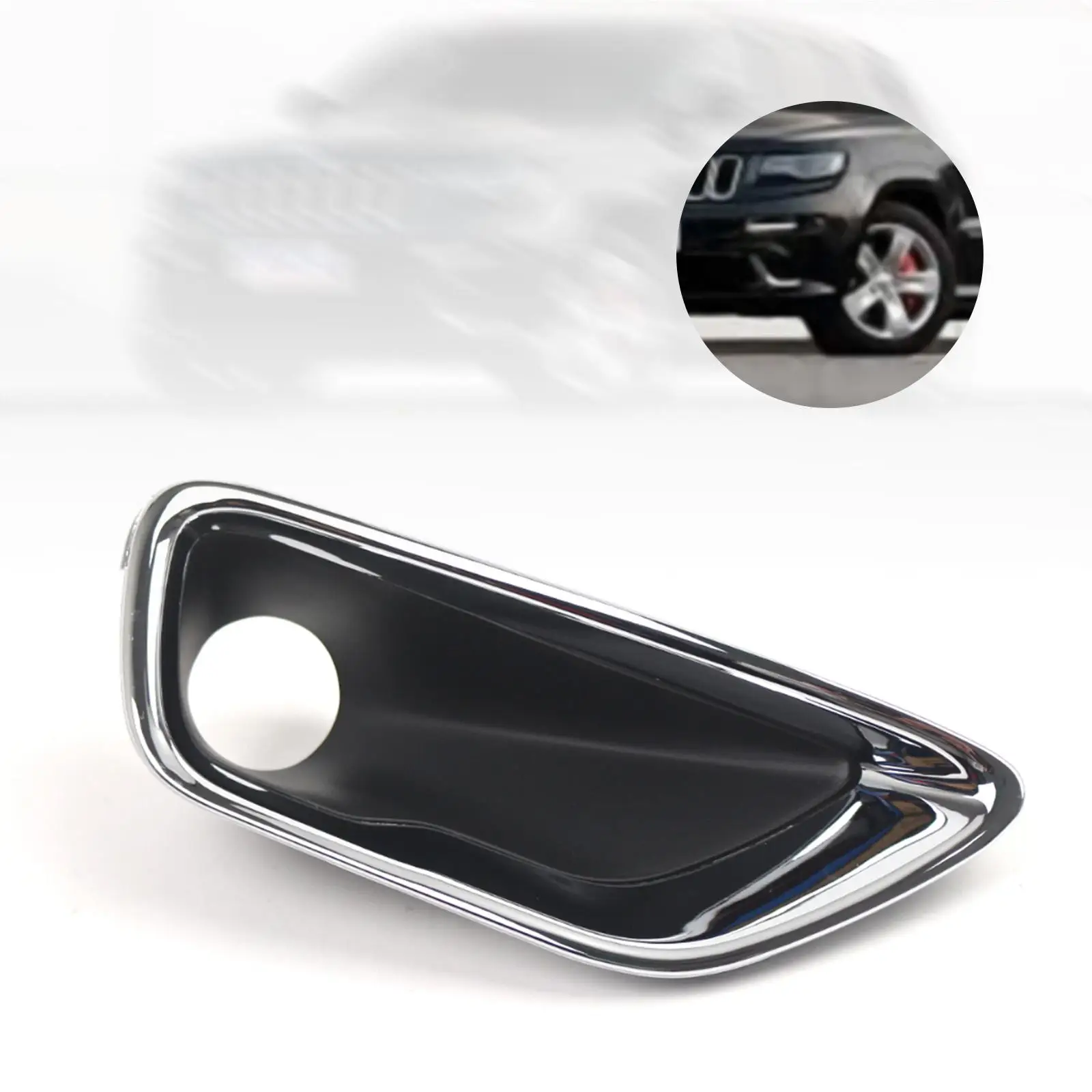 Right Fog Light Bezel Repair Part 68261710AA 5zm54sz0AA High Performance Easy to Install Auto Accessories Premium Replaces
