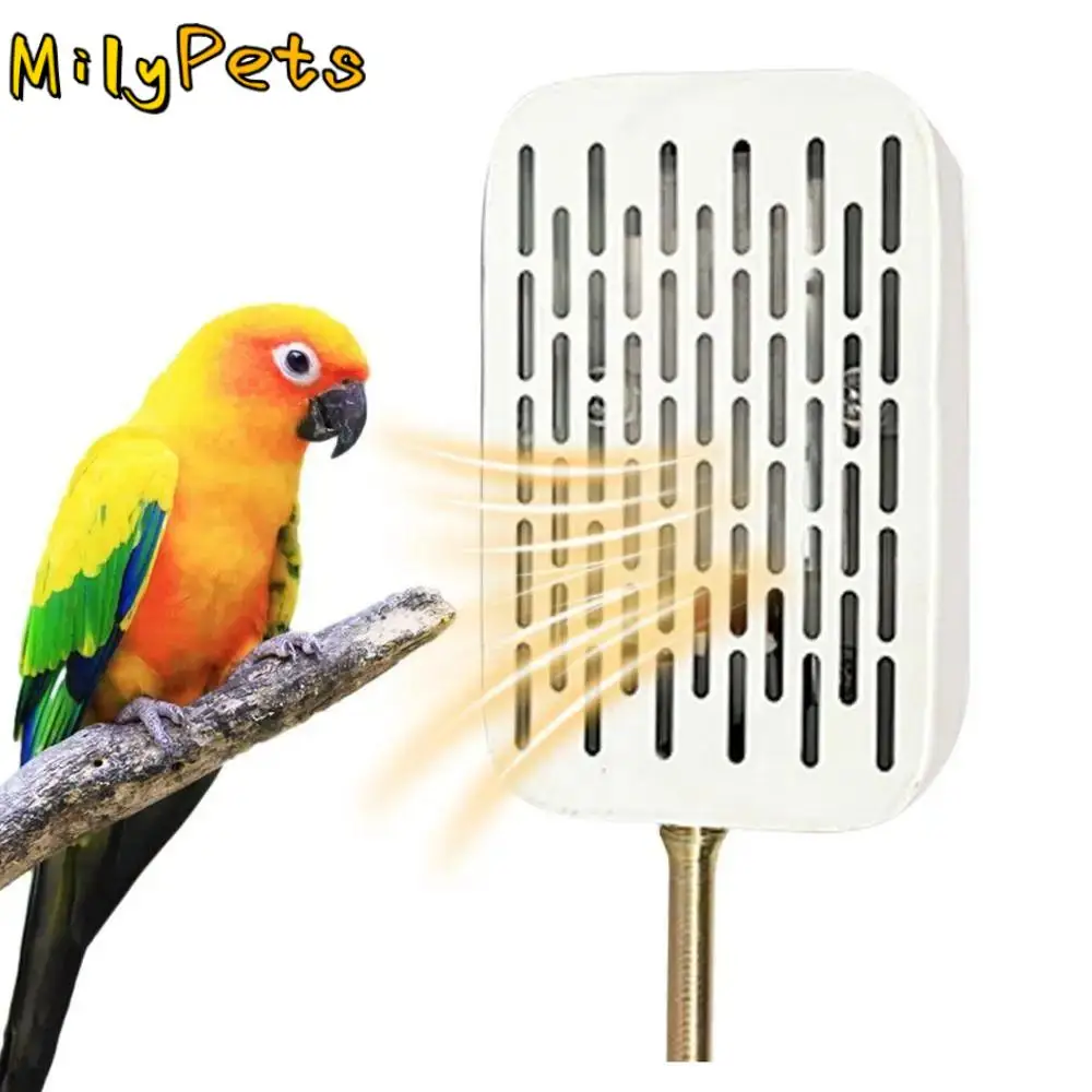 Anti Bite Bird Cage Heater Metal Chew-Proof Wire Easy To Install Parrot Warming Lights Quickly Warm Energy Efficient