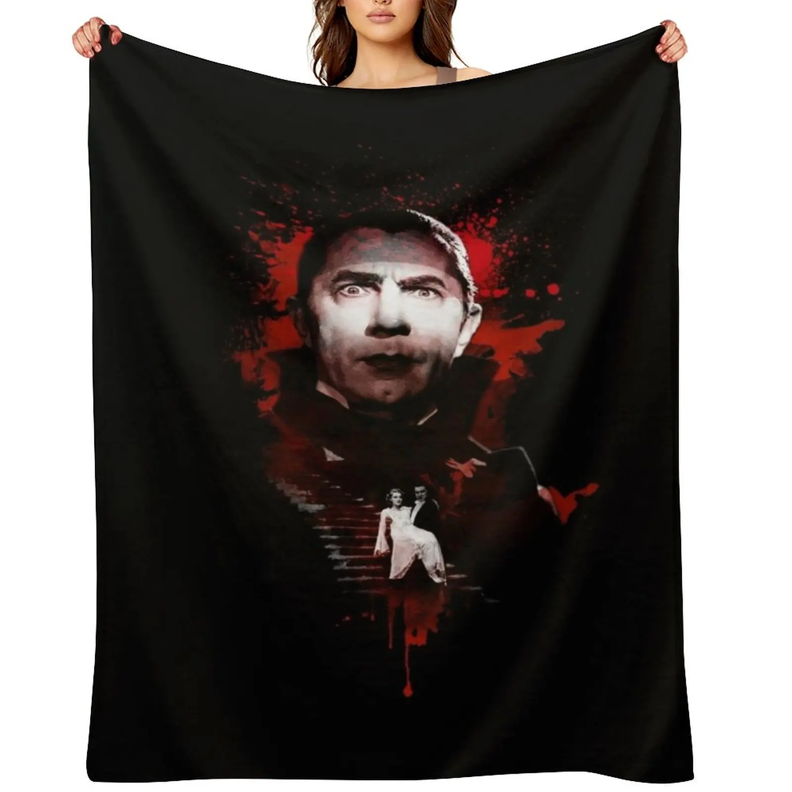 

Dracula - Bela Lugosi Throw Blanket Soft Summer Warm Extra Large Throw Blankets