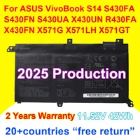 Nueva batería de ordenador portátil B31N1732 para For Asus VivoBook S14 S430FA S430FN S430UA X430UN R430FA X430FN X571G X571LH X571GT X571GD 42Wh