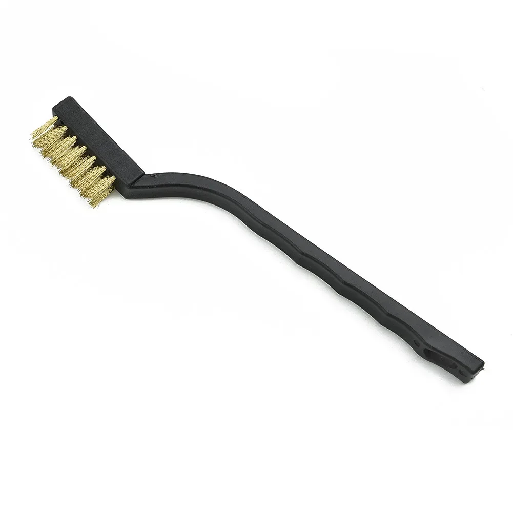 Brass Cleaning Brush Cleaning brush 12 Pcs Cleaner DIY Metal Scourer Scrubbing Small 12 pcs Wire Paint Polishing