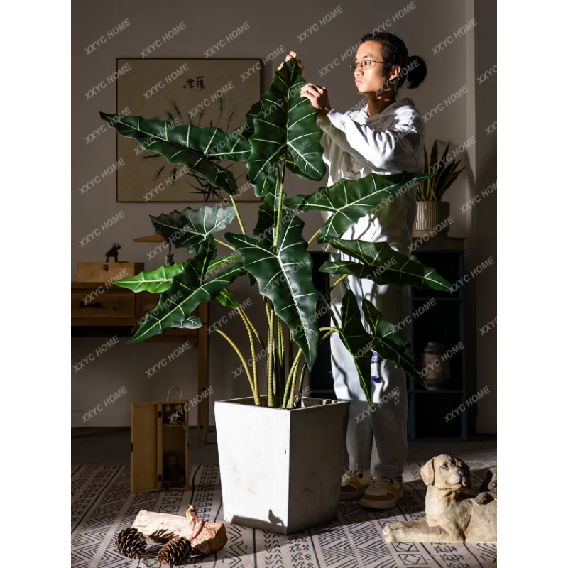 

Imitative Tree Green Plant Bionic Fake Trees Plant Pot Indoor Living Room Decoration Ornaments