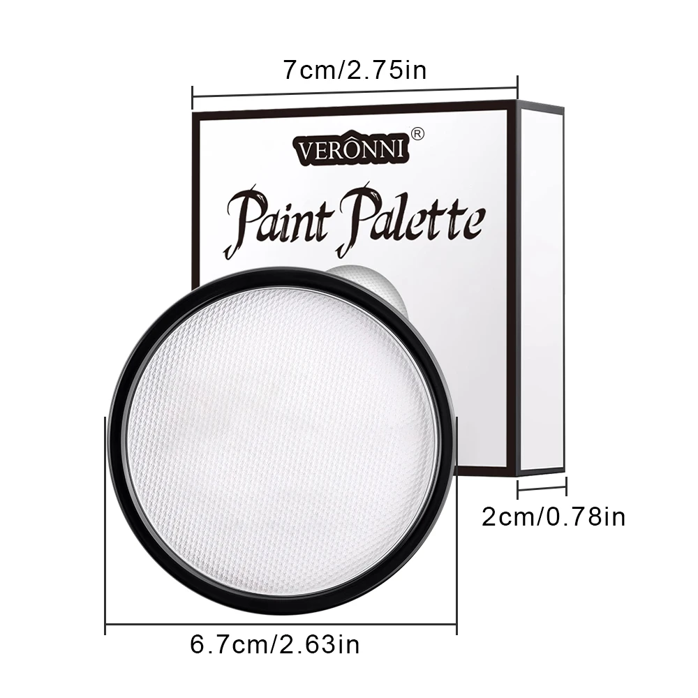 ハロウィンファンデーションクリームコスプレホワイトコンシーラーメイクアップボディペイントスティックパーティー長持ち非毒性油性フェイスメイクアップ