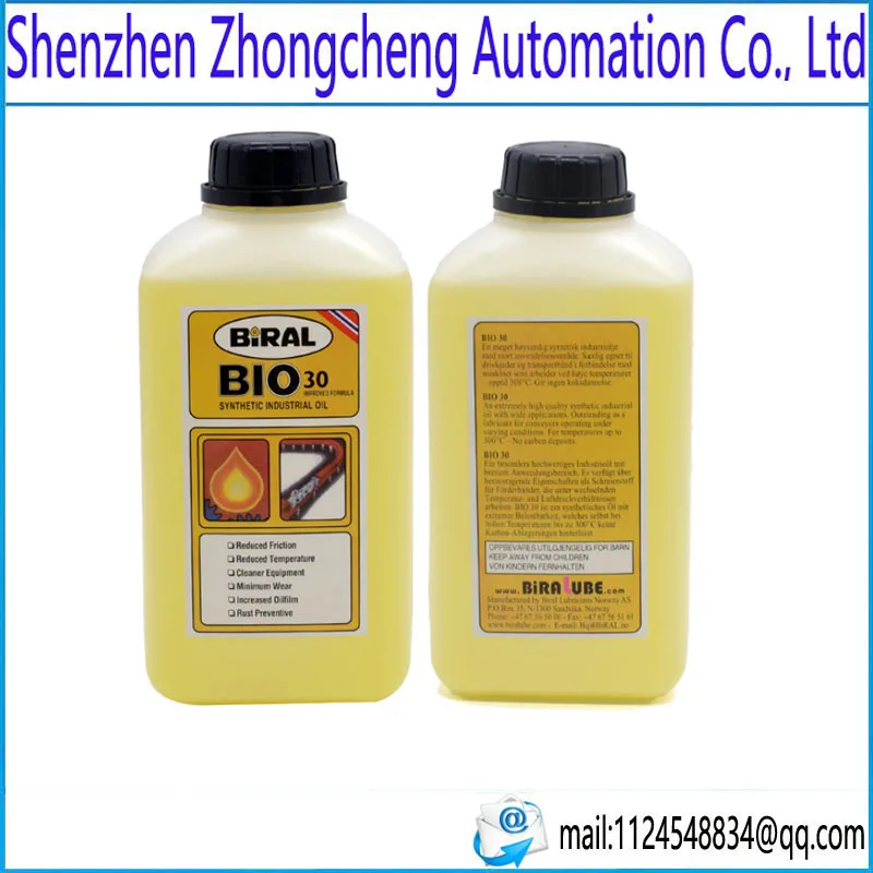 Fluorinated AS380 biral BIO-30 HC106-B HELLER P/N 593555 high temperature chain oil for SMT reflow furnace and wave soldering