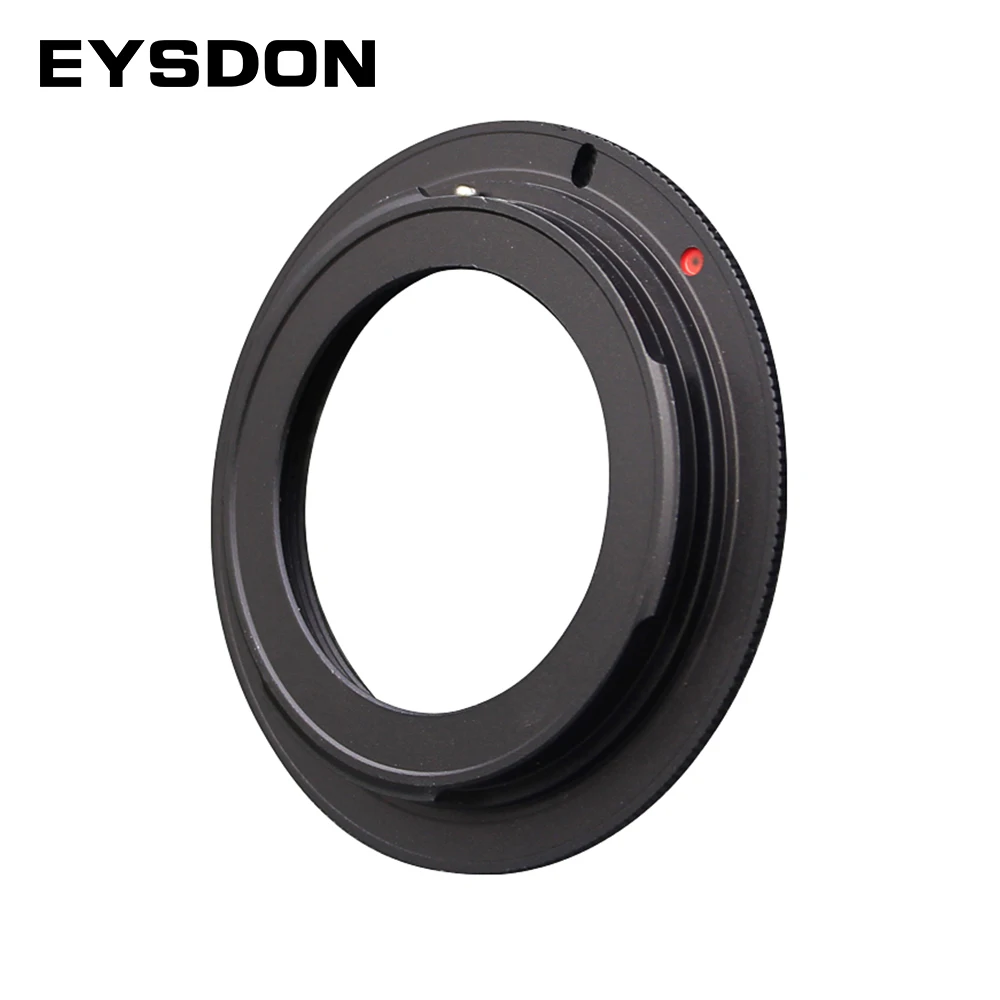 EYSDON 캐논 DSLR 카메라 EF 마운트 망원경 카메라, 천체 망원경 사진용 T-링 어댑터, M42 * 1mm 암-#94731