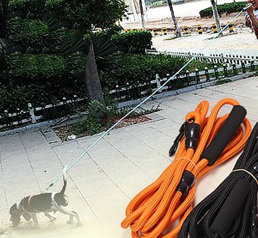 Laisse pour chien épaisse et allongée, laisse pour chien de taille moyenne, golden retriever, rappel d'entraînement pour grands chiens, corde de remorquage, 1 pièce