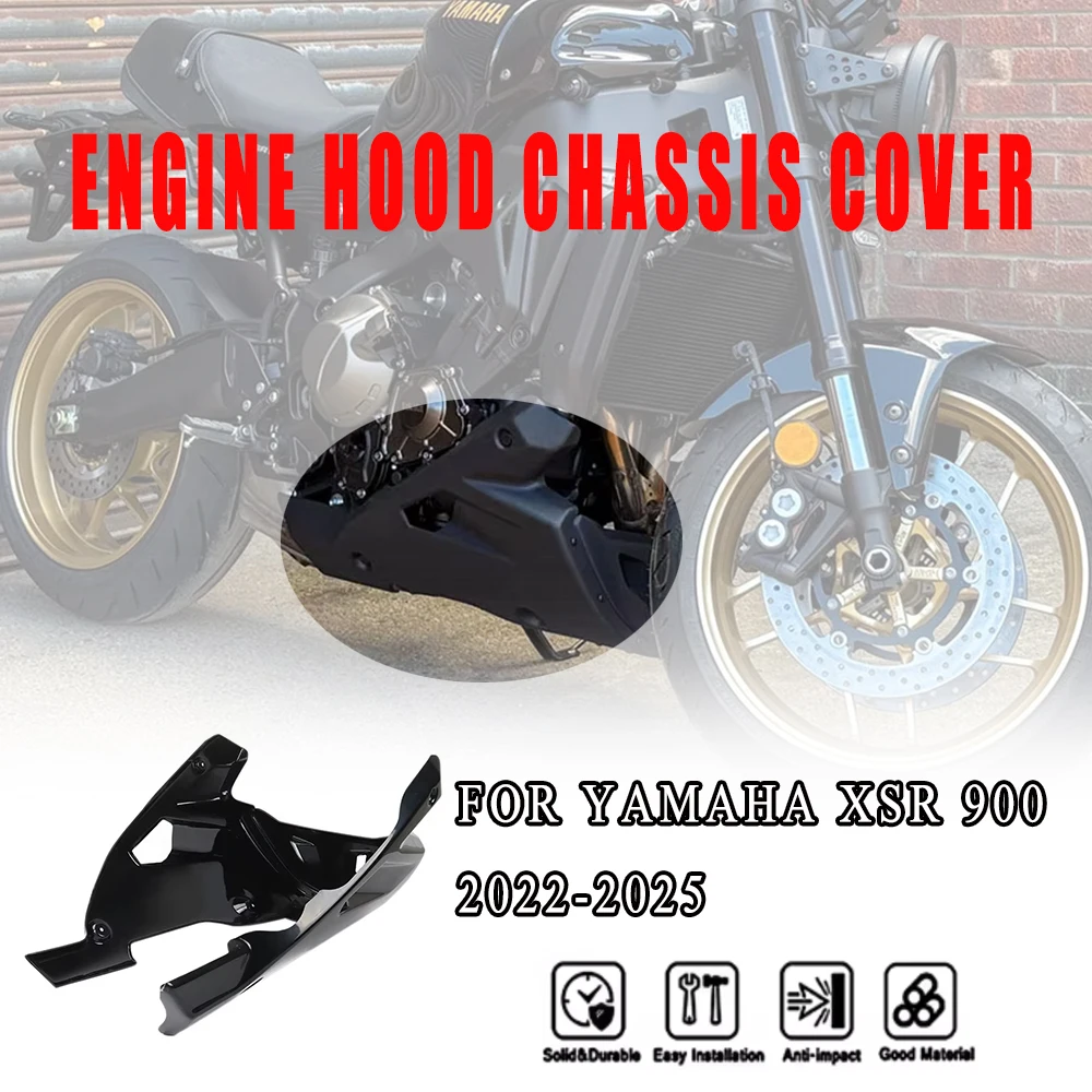 

Для Yamaha XSR900 2022-2025 мотоциклетный поддон, шасси двигателя, спойлер, обтекатель, защитная крышка, защита