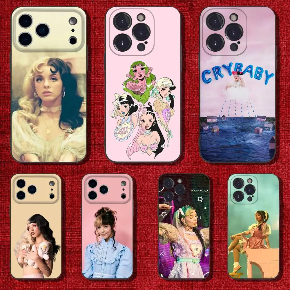 

Girl M-Melanie Martinez Phone Case For iPhone 6,17,16,15,14,13,12,11 Plus,Pro Max,XS,X,XR,SE,Mini,8,7,Soft Silicone Black Cover