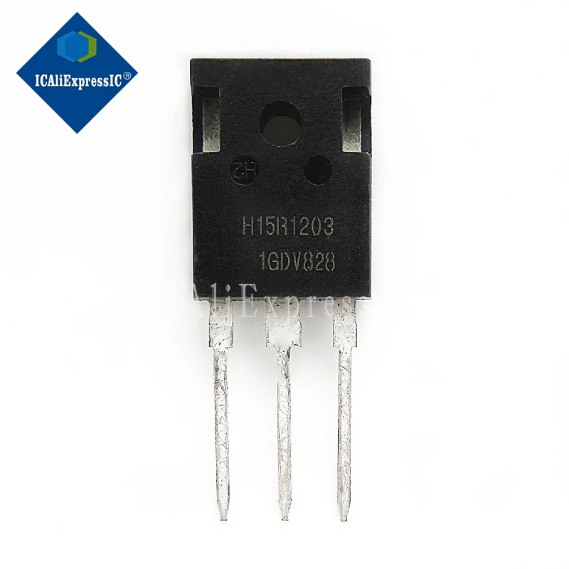 5pcs/lot IHW15N120R3 H15R1203 IHW15N120 TO247 15N120 15A 1200V In Stock