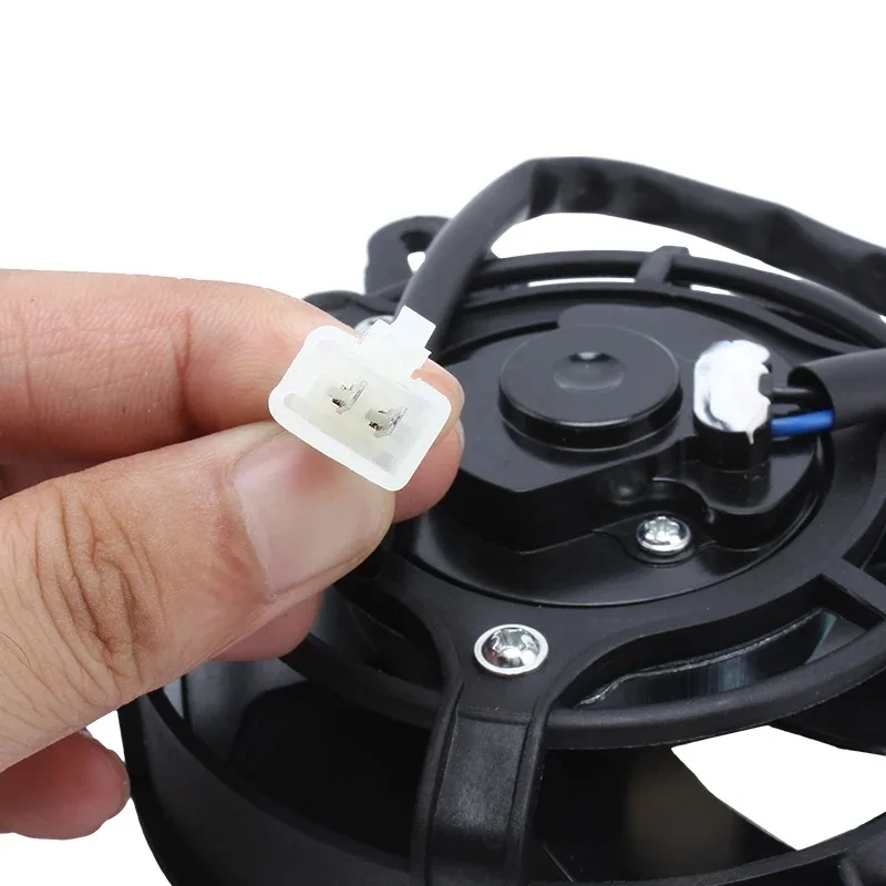 

12V ATV Motorcycle Oil Cooler with Fan - 125-250CC Modified Oil Radiator