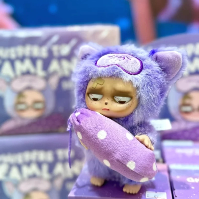 شهم Grumpipi بدون نوم إلى Dreamland صندوق أعمى Grumpipi V2 أنيمي الشكل مفاجأة حقيبة الفينيل الوجه دمية المفاتيح لعب فتاة هدية