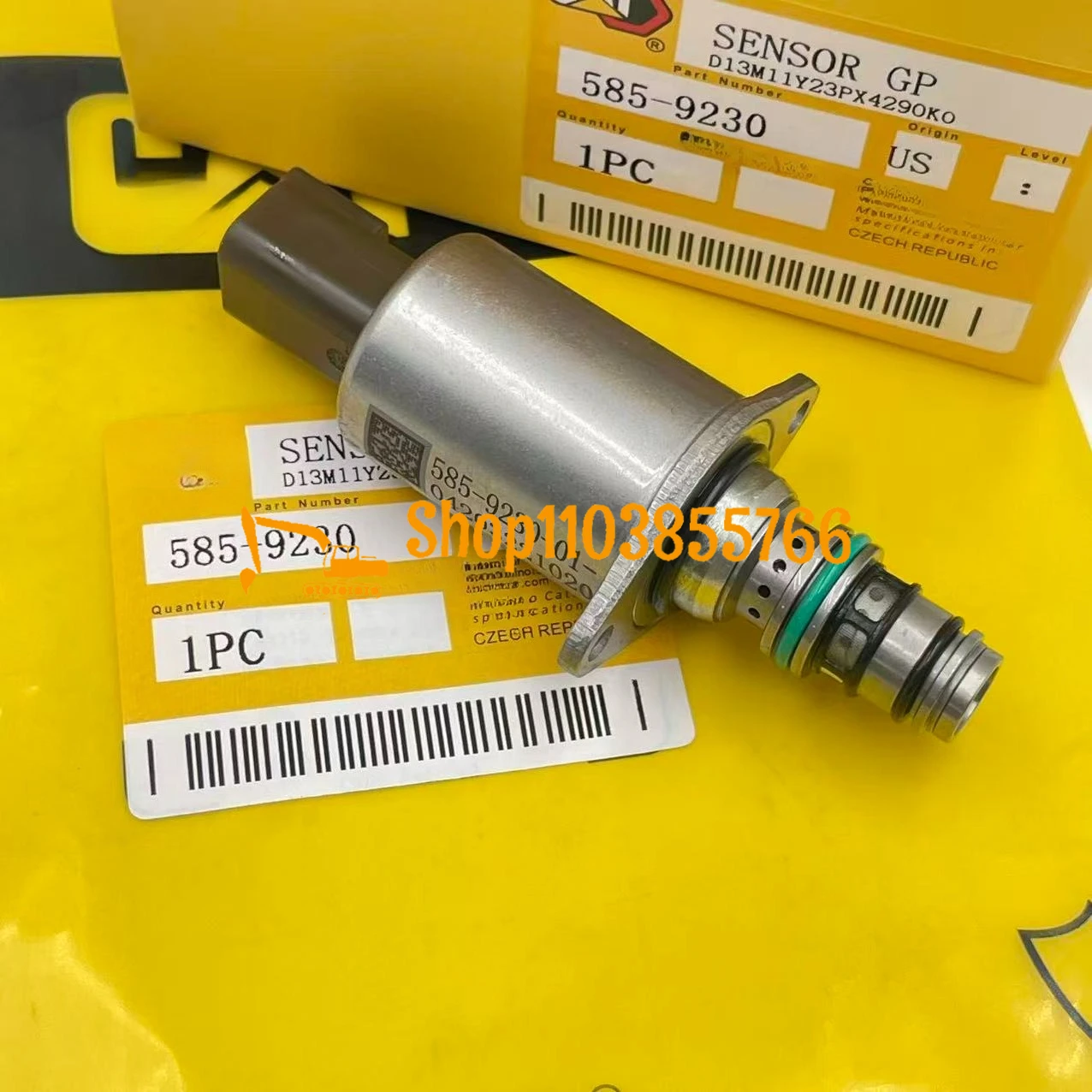 

585-9230 5859230 Solenoid Valve for Excavator E320GC E323D 312GX 315 313 317 320 325 326 330 335 336 340 374