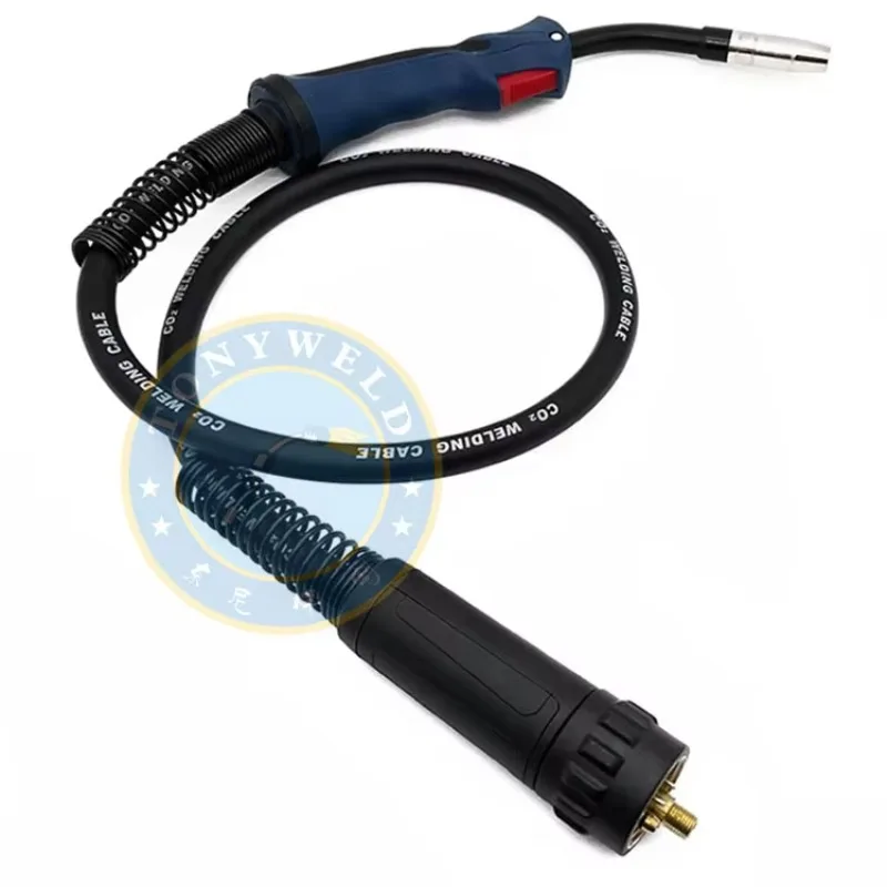 MB-15AK 180A Industrial MIG Torch | Air Cooled Welding Gun with European Standard Connector view 6