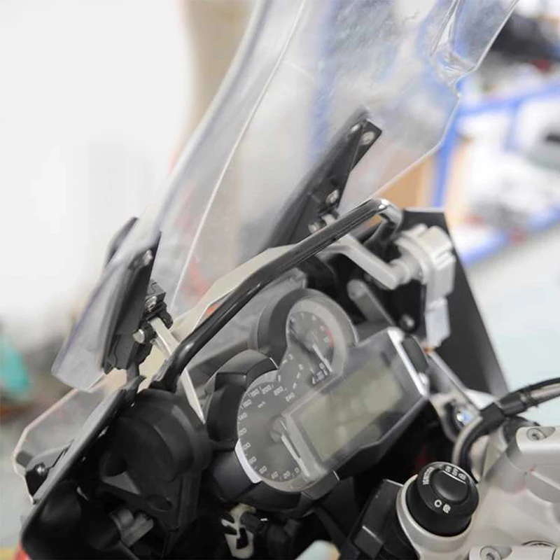 12MM Motorcycle Mobile Phone Navigation Handlebar Bracket GPS Support For BMW R1200GS R1250GS LC ADV R 1200 GS Adventure GS1200