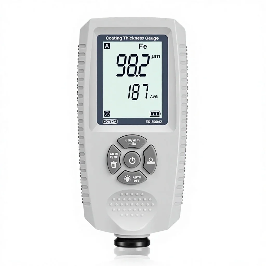 EC-500AZ High Accuracy Digital Paint Thickness Gauge for Cars Auto Fe/NFe/Zn Detection AVG/MAX/ MIN Statistics for Used