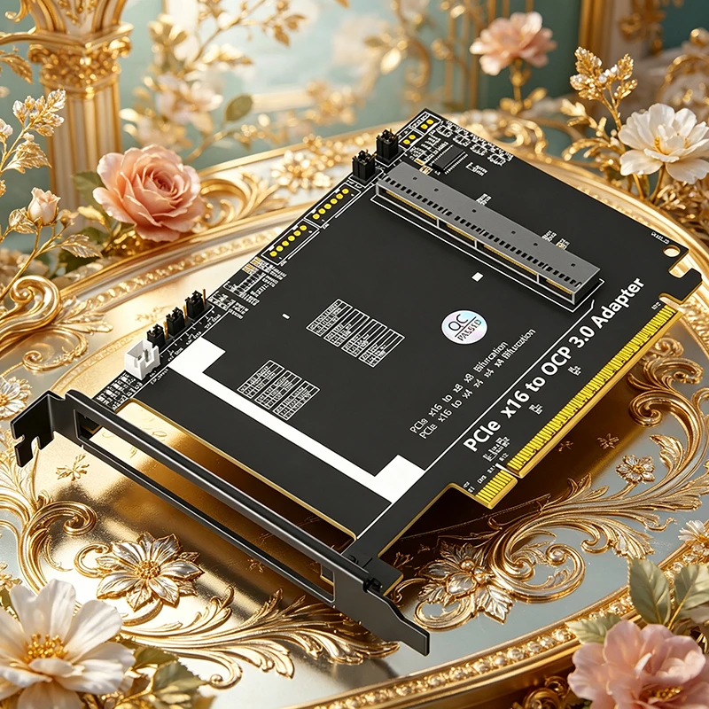

НОВАЯ карта-адаптер PCIe 5.0 X16 на Gen-Z 4C+/SFF-TA-1002 с OCP NIC3.0, высокопроизводительная внешняя карта расширения PCI-E 16X с бифуркацией