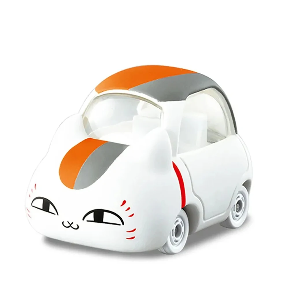 In Stock Takara Tomy Dream Tomica Natsumes Book of Friends Nyanko sensei 4Cm Gifts Table Decoration Action Car Model Model Toys