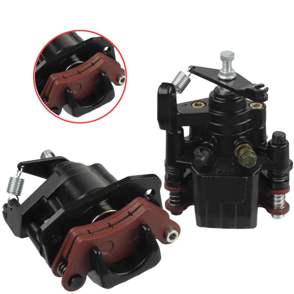 1 Pair 90mm Left/Right Rear Brake Calipers for 300cc 400cc Go Kart XT1100/650 BUGGY DAZON KINROAD 1100CC BUGGY PARTS accessories