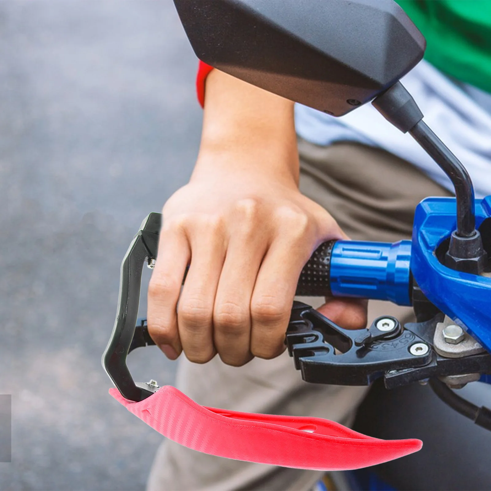 1 paio di paramani per moto Protezione universale per manubrio per bici da cross Attrezzatura per la sicurezza di guida per tutte le stagioni