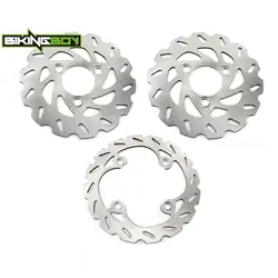 BIKINGBOY Front Rear Brake Discs Rotors LT-Z LTZ 400 Quadsport 03-14 09 10 400 DVX Sport 04-08 TS Sport 06 07 KSF KFX 400 03-05