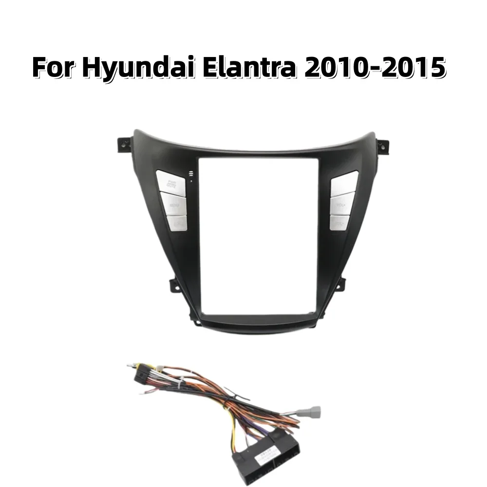 

9.7 Inch Tesla Style Vertical Screen Frame for Hyundai Elantra 2010-2015, 2 Din Multimedia Video Player Navigation Panel