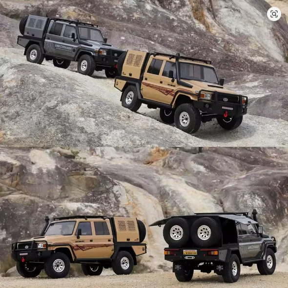 Nowy produkt RGT EX86160 LAND COMMANDER LC79 4WD Szczotkowy Model Samochodu RC Elektrycznego Sterowanego Zdalnie w Skali 1/10, Crawler, Zabawka dla Dorosłych i Dzieci