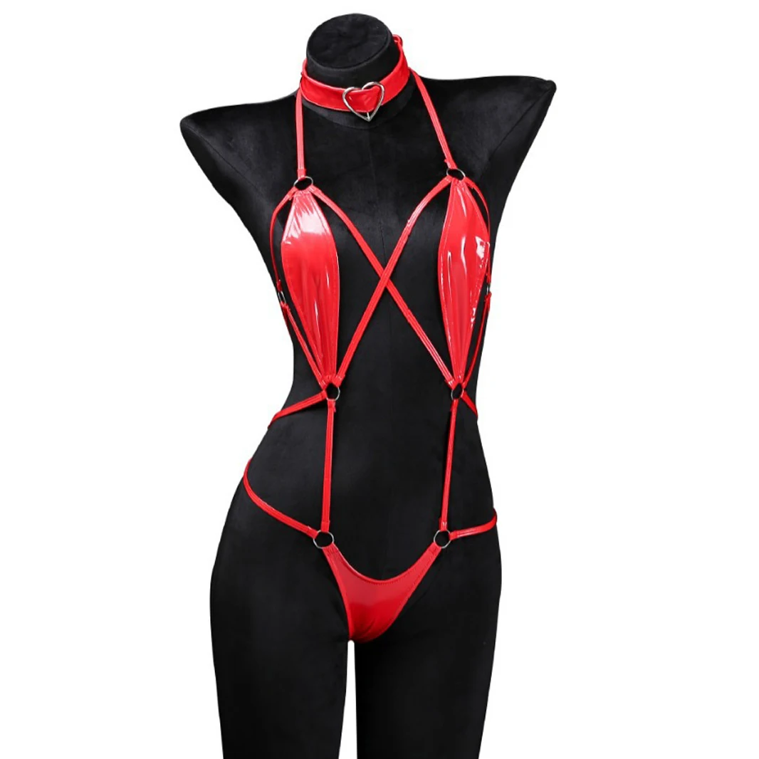 マイクロミニビキニセットセクシーなコスプレ衣装エキゾチックなポールダンスの摩耗エロポルノストリッパー衣装パフォーマンス衣装ビーチスーツ