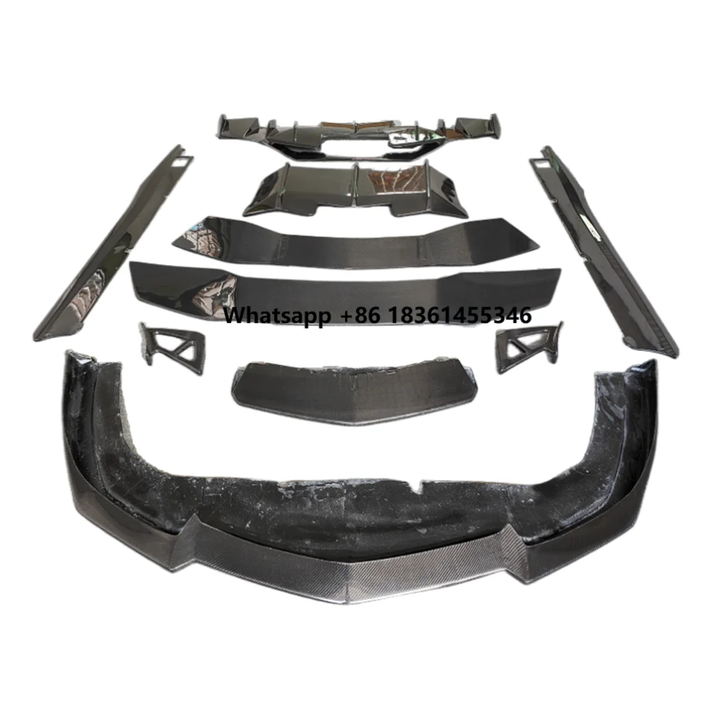 

For LP700 Body Kit DMC Style High-quality Carbon Fiber Front Lip Rear Diffuser Side Skirt Rear Spoiler Body Kit