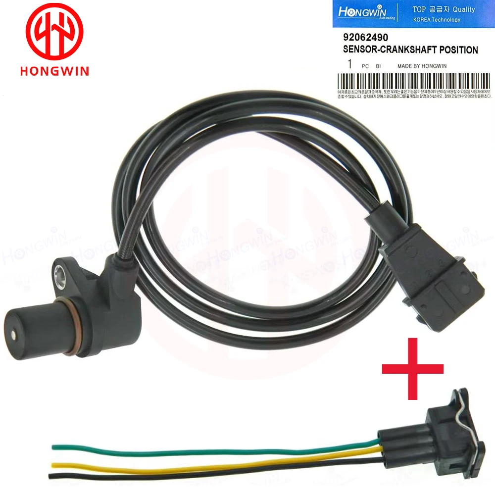 HONGWIN  OE:92062490 Crankshaft Position Sensor Fits Vauxhall OPEL Ascona Astra Calibra Frontera Kadett Omega 0261210128 6238414