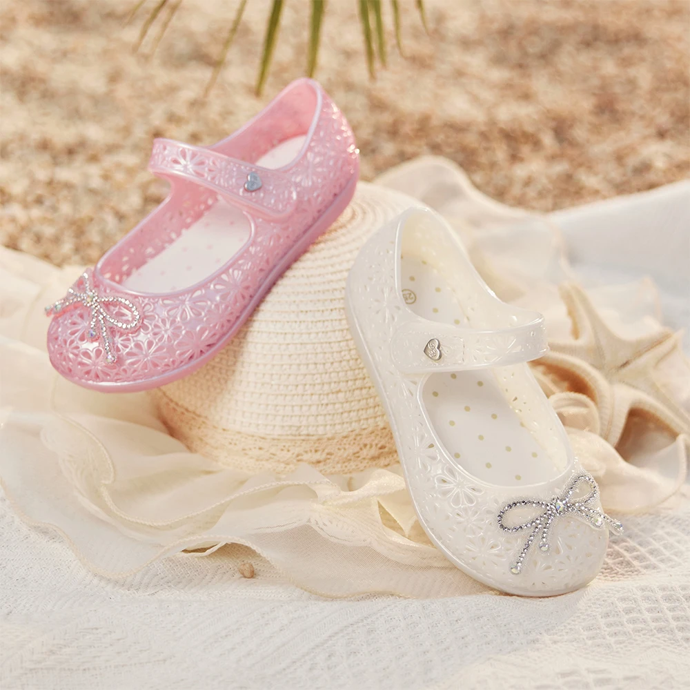 Dave Bella Girls Sandals Summer Cool Breathable Sweet Princess Casual Beach Comfort Kids Outdoor Sandal Children Shoes DB2261717