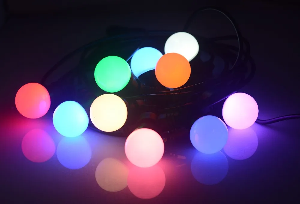 DC5V WS2812D F5 5mm F8 8mm Round RGB LED WS2812 chipset inside RGB Full color Frosted LED Chips