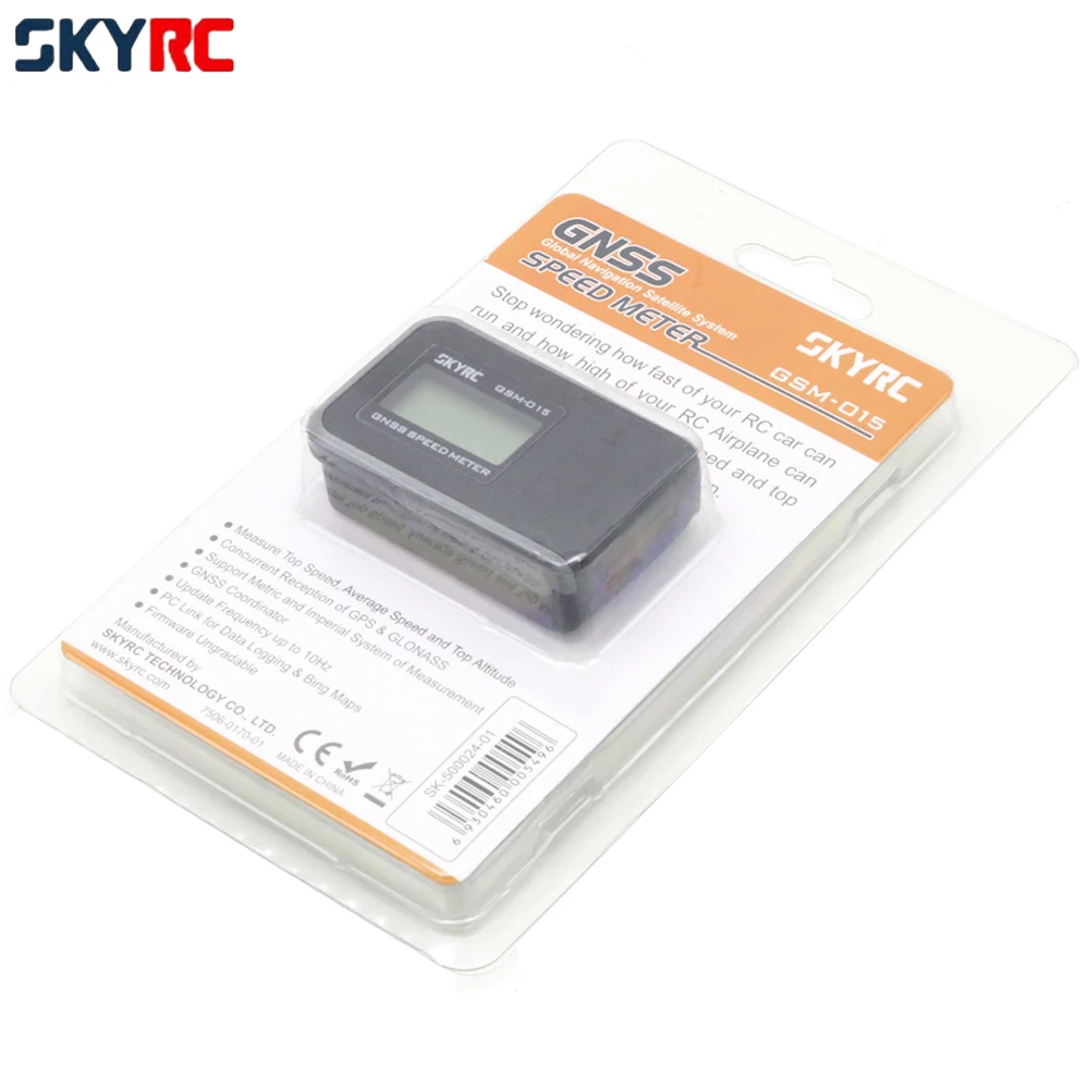 SKYRC GSM-015 GSM-020 GPS GNSS Bluetooth prędkościomierz wysokość Baromet RC drony FPV Multirotor Quadcopter samolot helikopter