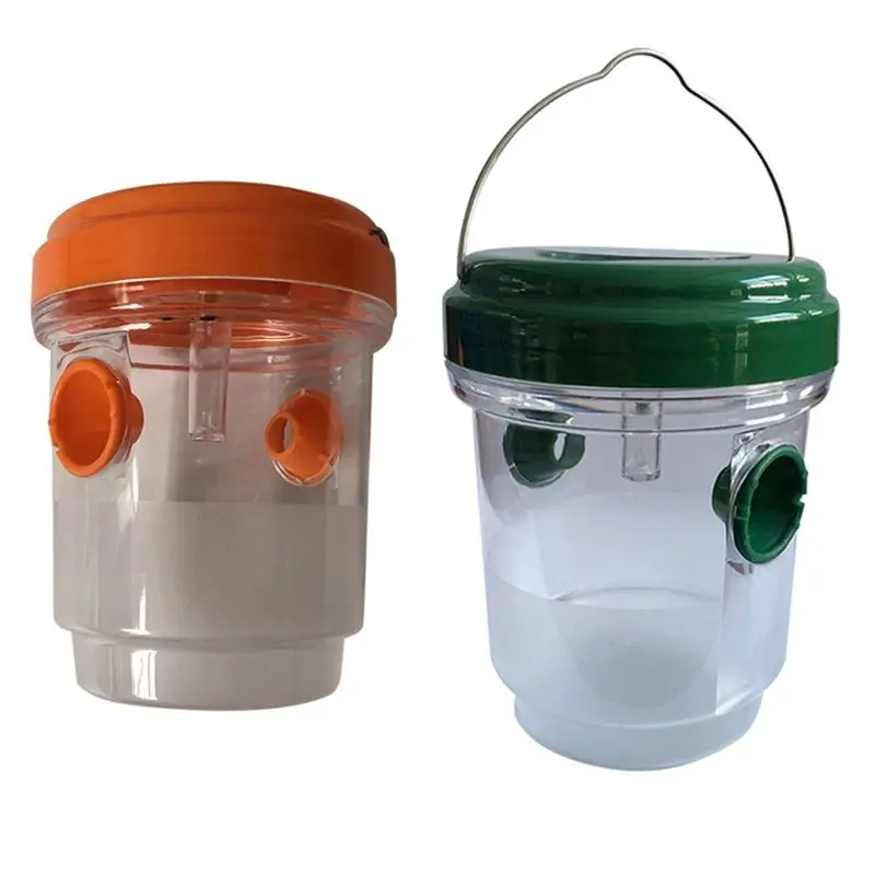 

A67P-Wasp Trap - Hanging Design, Solar LED Light To Capture Flying Insects Insect Trap To