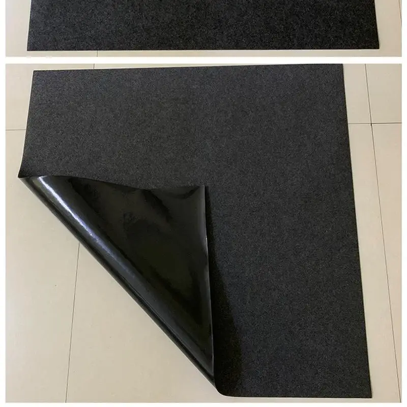 Floor Oil Spill Mat Floor Protection Cuttable Under Car Mat For Oil Spill Driveway Floor Protection Washable Carpet Oil