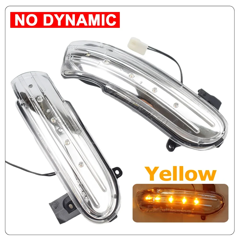 Dynamic Turn Signal Light For Mercedes Benz SLK-Class R171 W171 SL-Class R230 W230 Flowing Water Blinker Flashing Light