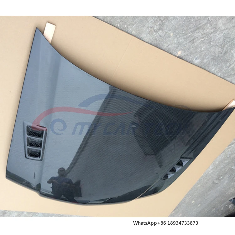 For Honda Accord CL7 Carbon Fiber Bonnet Hood Engine Cover Bodykit